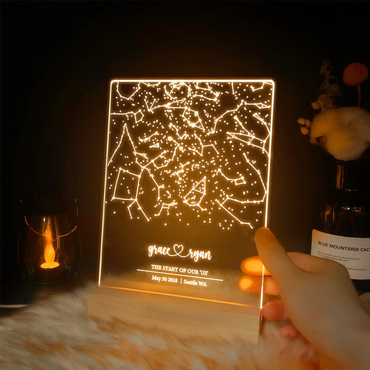 Constellation Acrylic Lamp